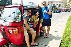 Tuk-Tuk Ride Through Colombo